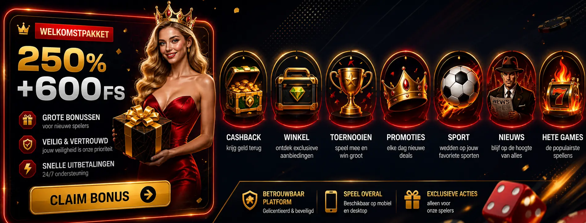 Beef Casino Banner